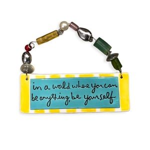 Department 56 Ceramic Plaque